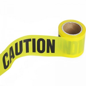 Vorsicht Tape schwarz gelb Warnung Hazard Barricade Ribbon Tape