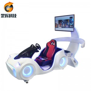 VR Rennwagen Globaler heißer Verkauf Freizeitpark Ausrüstung dreiachsig