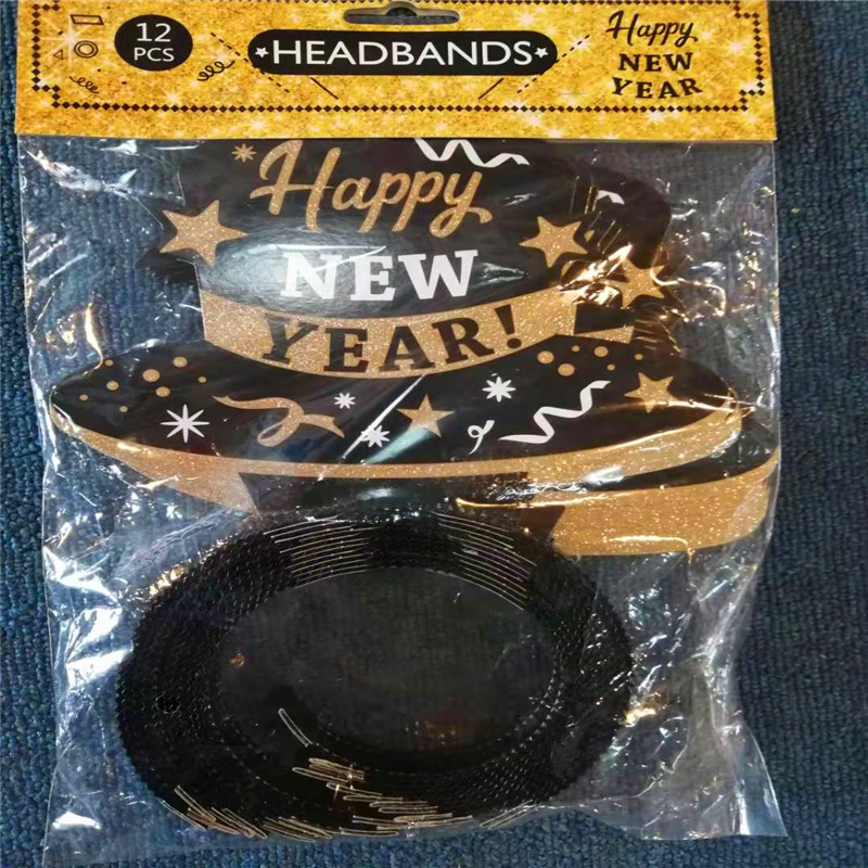 Happy New Years Party Favor Headband Tiara New Years Eve Party Decorations