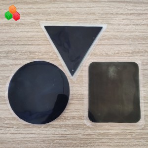 Wiederverwendbares flexibles klebendes Nano-Gel-Innenpolster der Autozubehörteile \/ waschbare super klebrige Nano-Greifpolster für Telefon \/ Haus