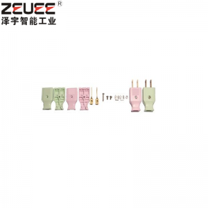 Fertigungsstraße der automatischen Versammlung des elektrischen Steckers zwei Stift