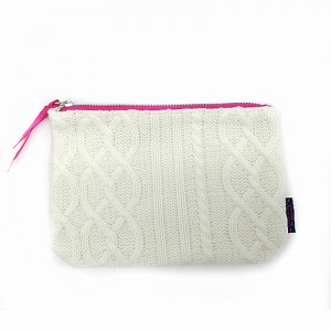 Kosmetiktasche aus Wolle