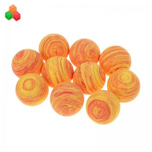 Neue Produktqualität Eva-Schaumball fertigte Größendruck weiche Eva-Schaumbälle für Golf \/ Massage \/ Kinderspielplatz besonders an