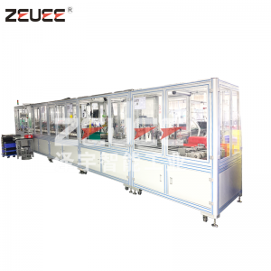 Kehrroboter Teile Seite Bürste Radsatz Montageautomat