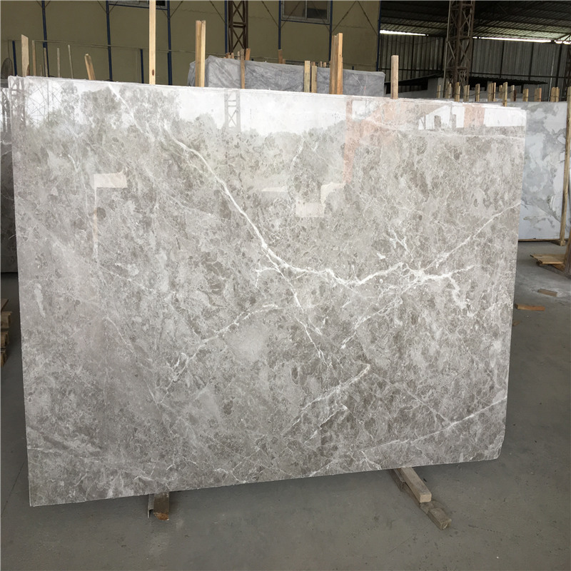 Schloss Grey Marble Slab für dekorative