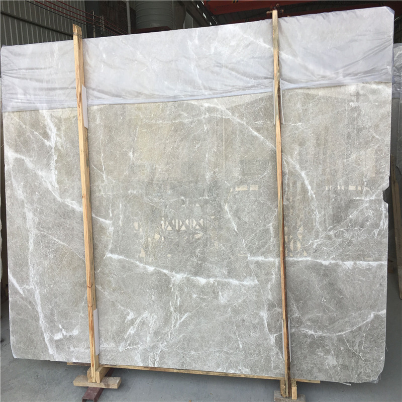 Schloss Grey Marble Slab für dekorative