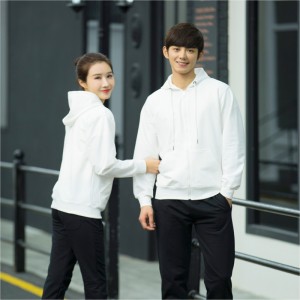 # 207-LightWeight Kapuzenpullover mit durchgehendem Reißverschluss