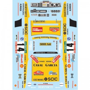 auto modell wasserrutsche aufkleber