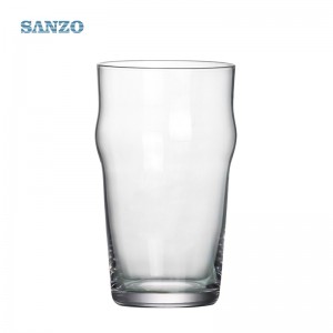 Sanzo Custom Logo Bierglas Tasse Becher Kristall Gläser handgemachte Bier Stein Tassen