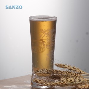 Sanzo 150ml Girl Body Glasbierbecher Farbbierkrug Bleifreies Bierglas mit Logo