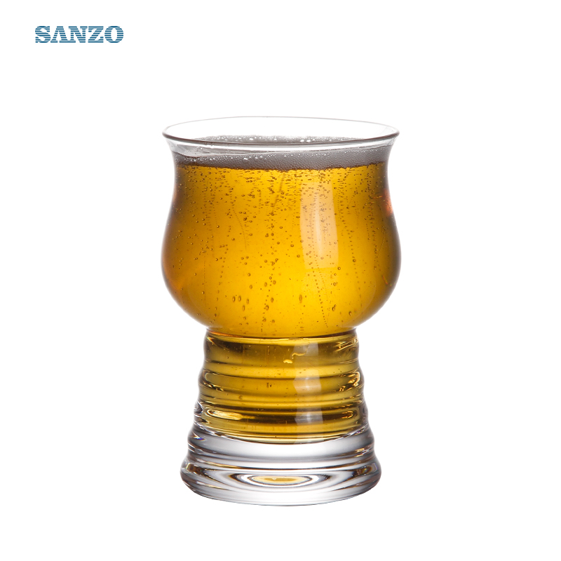 Sanzo 6oz Beer Glass Individuell bedrucktes Bierglas Octagon Beer Glass