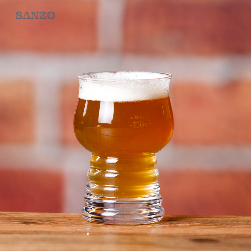 Sanzo 6oz Beer Glass Individuell bedrucktes Bierglas Octagon Beer Glass