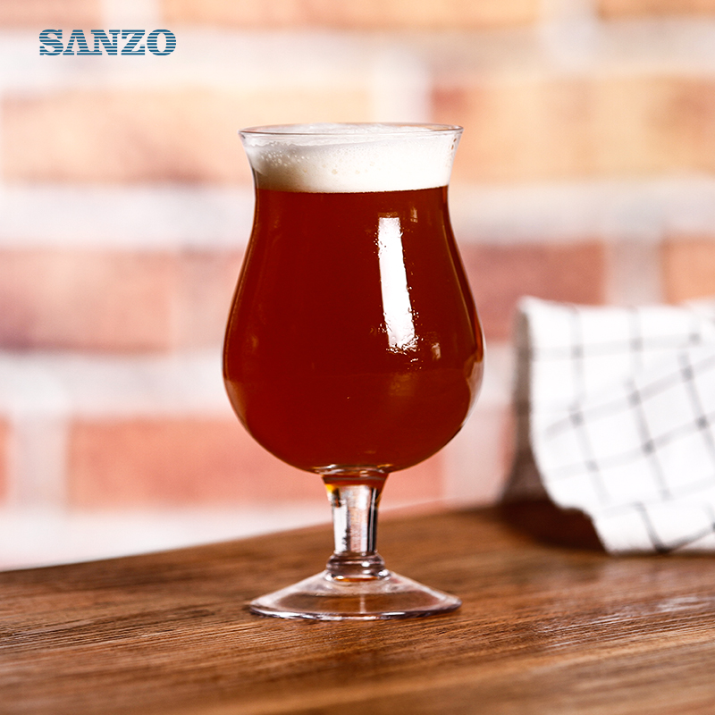 Sanzo Ale Bierglas Customized Handmade Transparent 6 Bierglas Peroni Biergläser