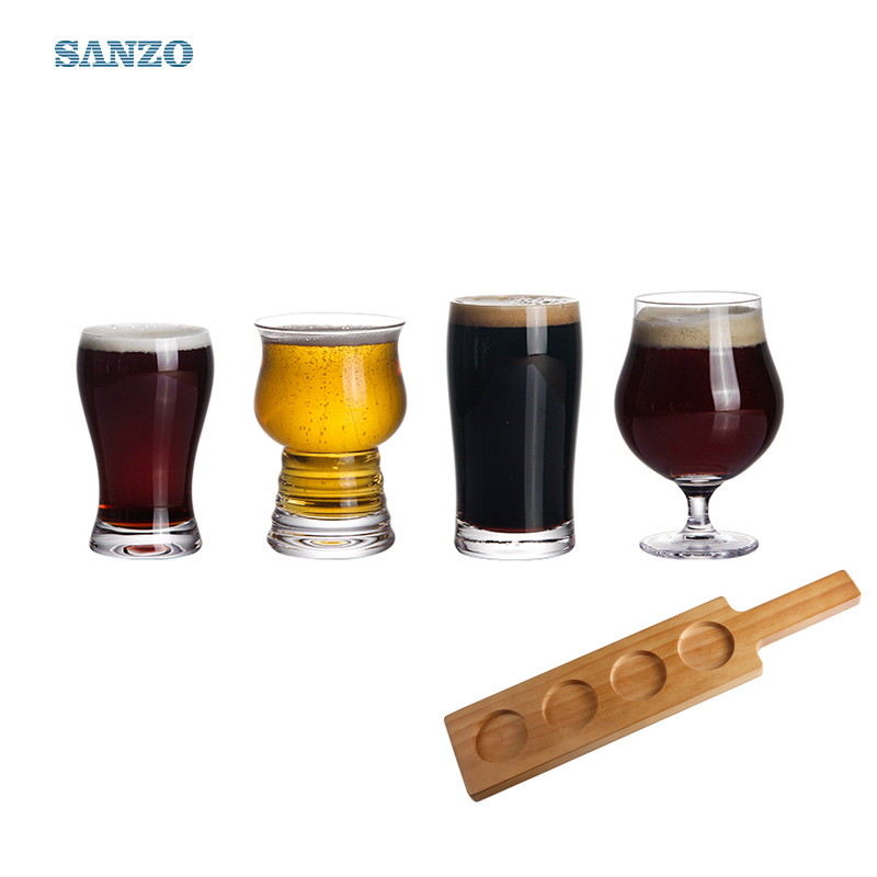 Sanzo Bierglas Aufkleber Bierglas personalisierte Pilsner Biergläser