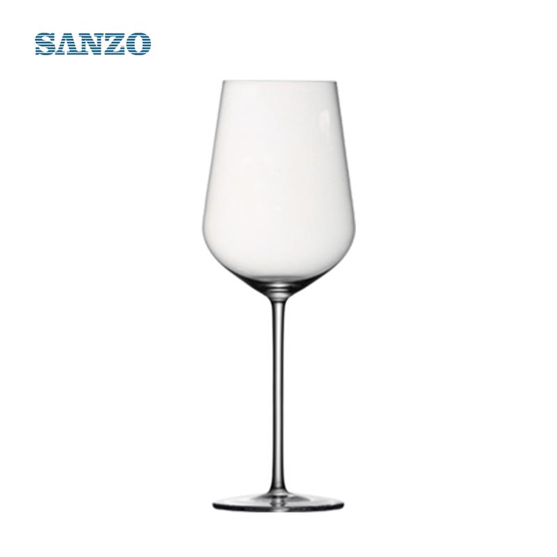 SANZO Blauweingläser Großhandel handgemachtes Glas beschwipst