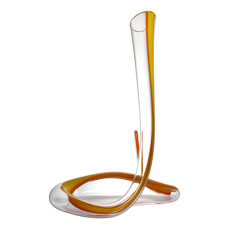 Magic Snake Style Glas Rotwein Dekanter / Flagon 1200ml / 40oz Smooth Cruves
