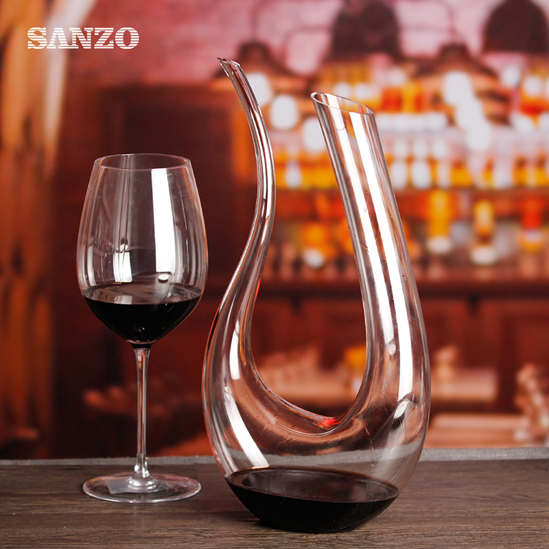 Sanzo Custom Glassware Hersteller Kristallglas Karaffe