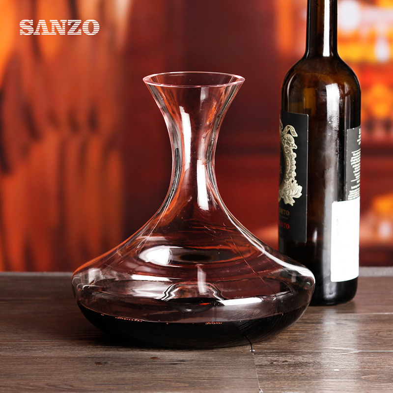 Handgemachte Kristall Tequila Wein Karaffe