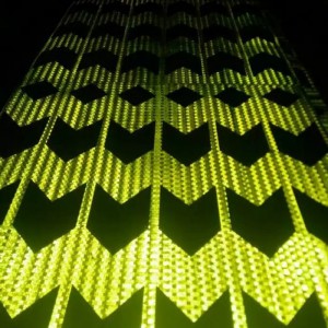 hohe qualität custom design verkehr verkehrssicherheit rot weiß reflektierend vorsicht plastik warnzeichen