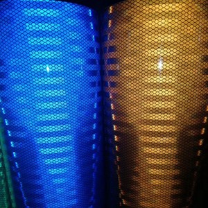 Sicherheitsstreifen Reflexstreifen gelb schwarz