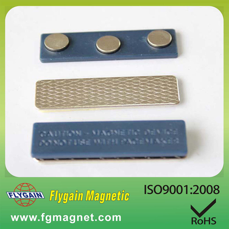 Kundenspezifisches magnetisches Neodym-Magnet-Namensschild