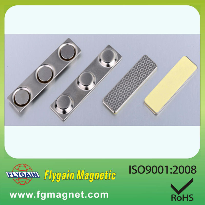 Kundenspezifisches magnetisches Neodym-Magnet-Namensschild