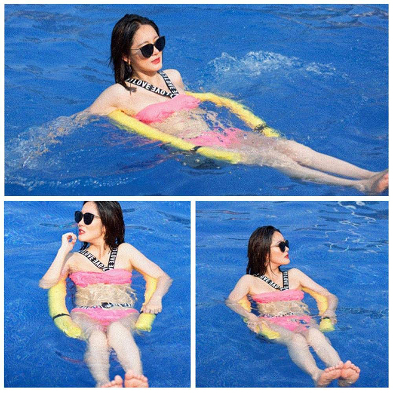 hohe dichte design dicke farbe wassersport schwimmen schwimm epe polyethylen schaumrohr pool nudel für baby schwimmen