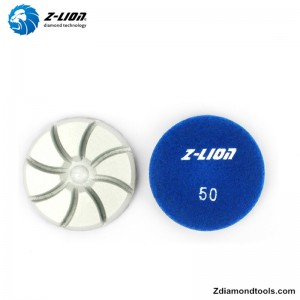 ZL-16KR 3-ZOLL-Diamant-Bodenpolierpads für Beton