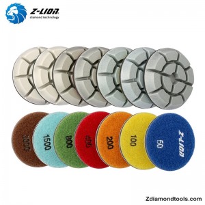 ZL-16KW Polierscheiben aus trockenem Harzbeton