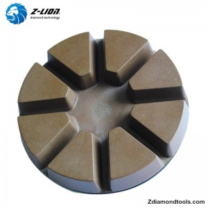 ZL-16A 3-Zoll-Harz-Hybrid-Hartdiamant-Pads für Beton