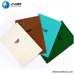 Flexible Diamantschleifscheibe aus Harz ZL-35B für Kunststein