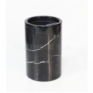 Schwarzer Marmor Weinkühler