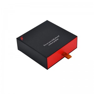 Benutzerdefinierte klassische zweifarbige Schubladen-Geschenkbox