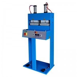 SCHUH OBERVORBEREITUNG Thermoplastische Zehenkappe Puffkupplung Fixiermaschine