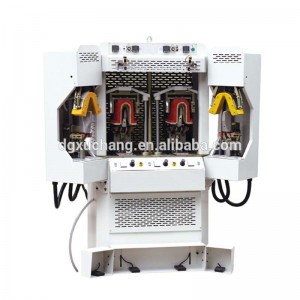 Leder Sportschuh Vamp Obermaterial machen Airbag Ferse Rückenteil Ferse Formen Formmaschine