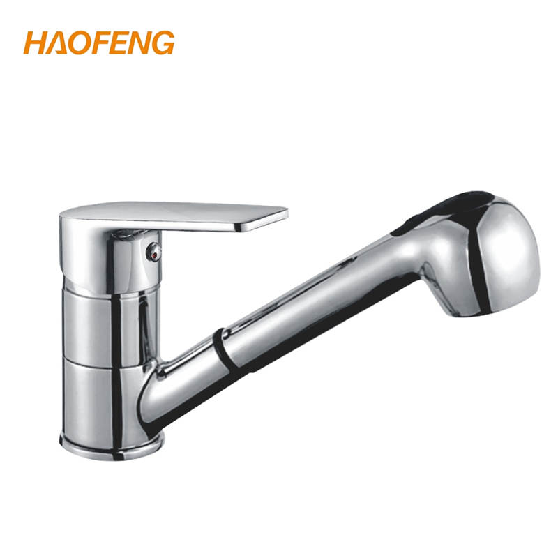 Kitcken pul-out flexible Spüle Wasserhahn-5209-A