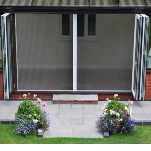 Aluminiumnetze Bildschirmfenster