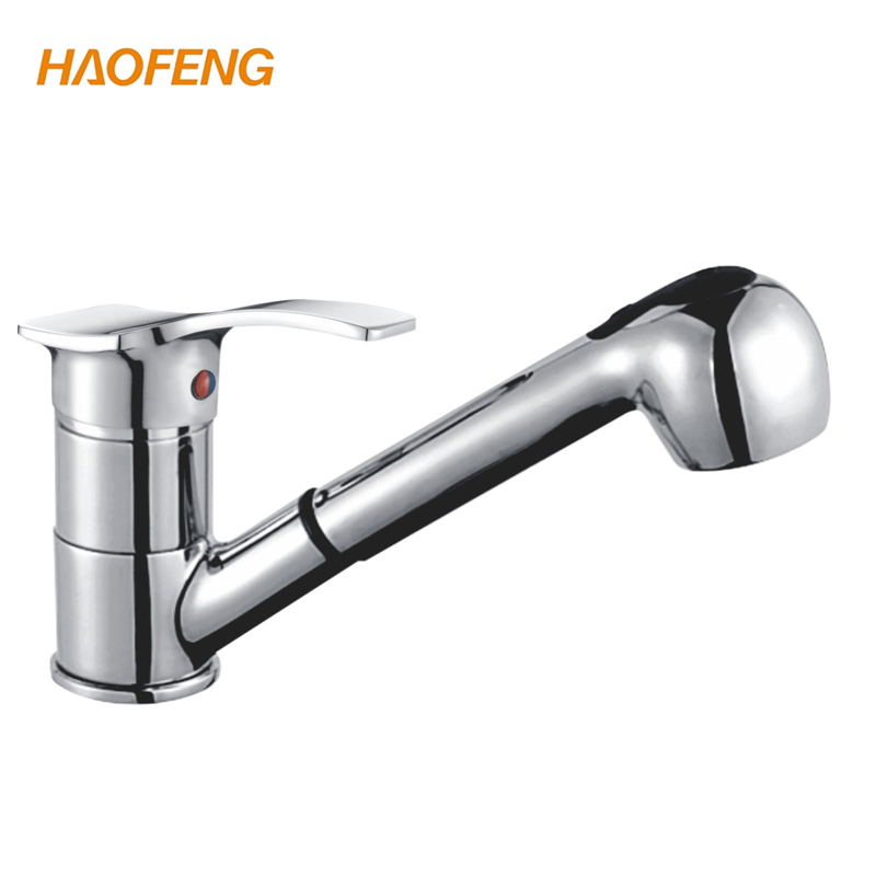 Kitcken Ausziehhahn flexible Spray-6509-A