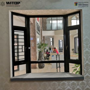 Erker- und Bugfenster aus Aluminium