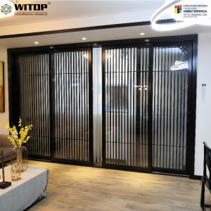 Schiebetür aus Aluminium