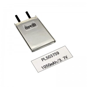 3,7 V Lithium-Ionen Lipo Polymer 1050 mAh Digitalproduktbatterie