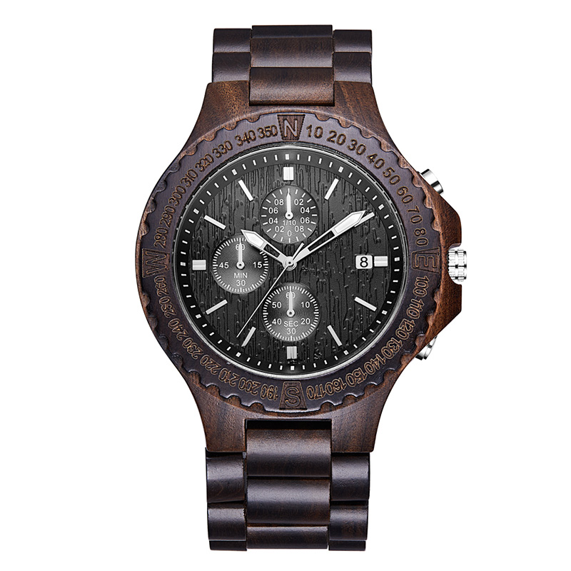 Männlich Weiblich Armreif Armbanduhr Einfache Sport Holzuhr