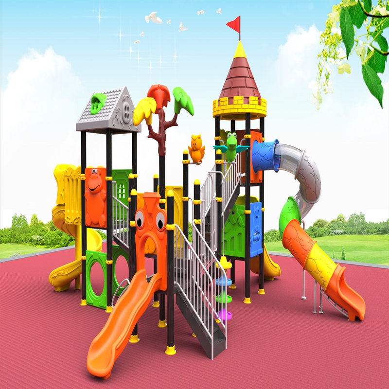 Outdoor-Spielgeräte mit Kinderrutsche Kinderspielzeug Hausspiel