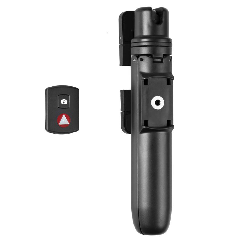 KINGJOY 5-teiliger Mini Selfie Stick mit klappbarem Bein zum Wechseln auf ein Stativ mit Bluetooth-Steuerung