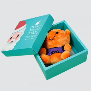 Kundenspezifische Weihnachts- und Neujahrsfeiertags-Cartoon-Geschenkbox