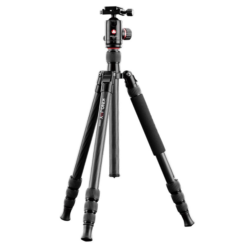 Kingjoy K2208 Travel Series Carbon Stativ mit QH20 Kugelkopf