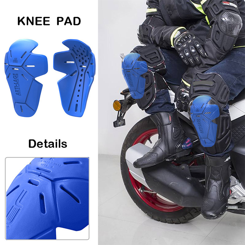 Motorrad Enthusiast Double Knee Pads Eingebaute Dichtung (ACF)