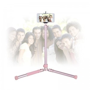 Kingjoy P056S Faltbares Stativ mit zwei Knöpfen zur Steuerung des Kugelkopfes