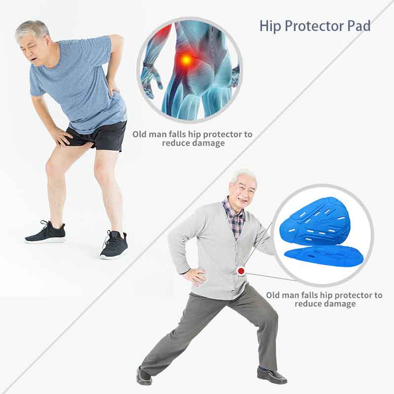 Puffer-Absorptionstechnologie Senior Fall Fracture Hip Protector Pad Insert (ACF)