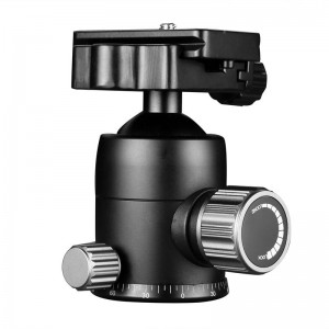 KINGJOY Leichter Stativkugelkopf aus Aluminium für DSLR-Digitalkameras